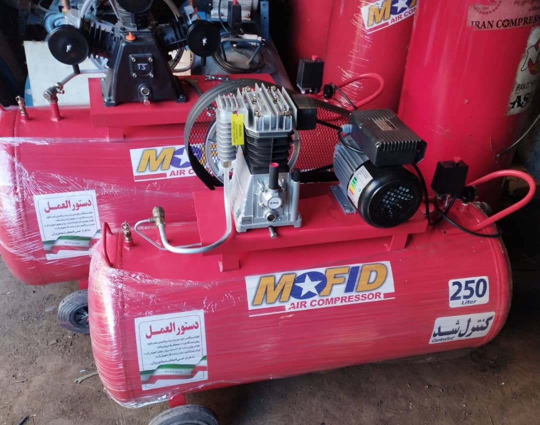 فروش و تعمیر پمپ باد و کمپرسور نعمتی در قم